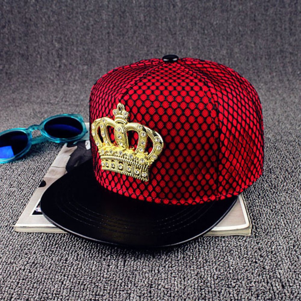 Crown Snapback (Red)